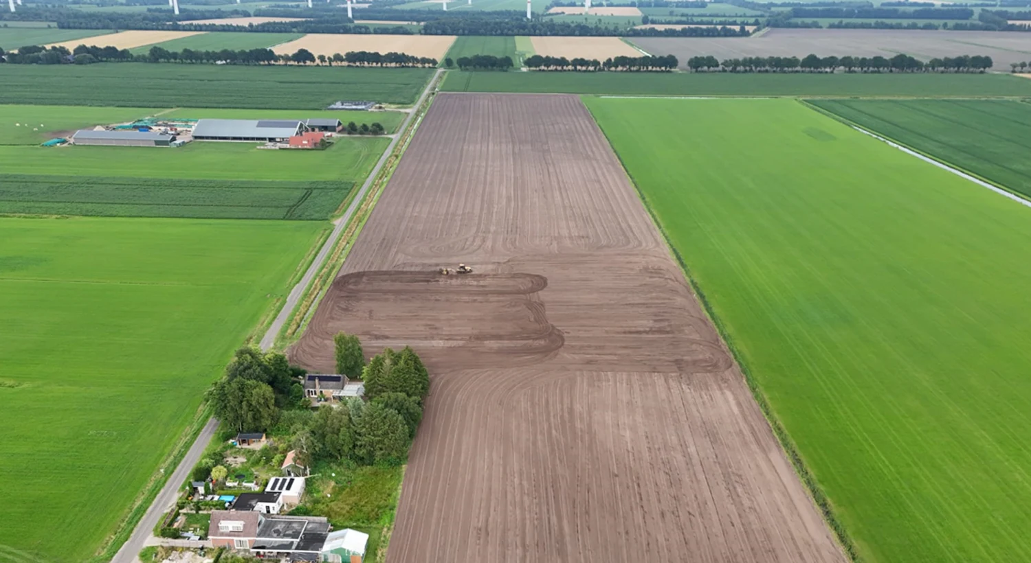 Overzicht oto kilveren perceel